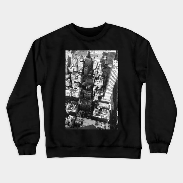 Casting Shadows - New York, NY Crewneck Sweatshirt by searchlight